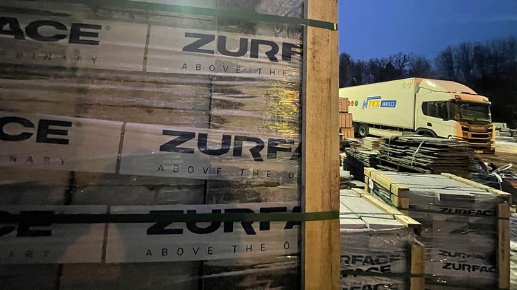 Zurface ska leverera natursten med el-lastbil
