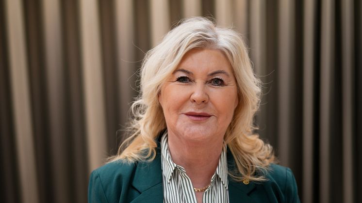 Ann-Charlotte Gavelin Rydman, ny ordförande för Sveriges Skolledare. Foto: Tomas Bergqvist