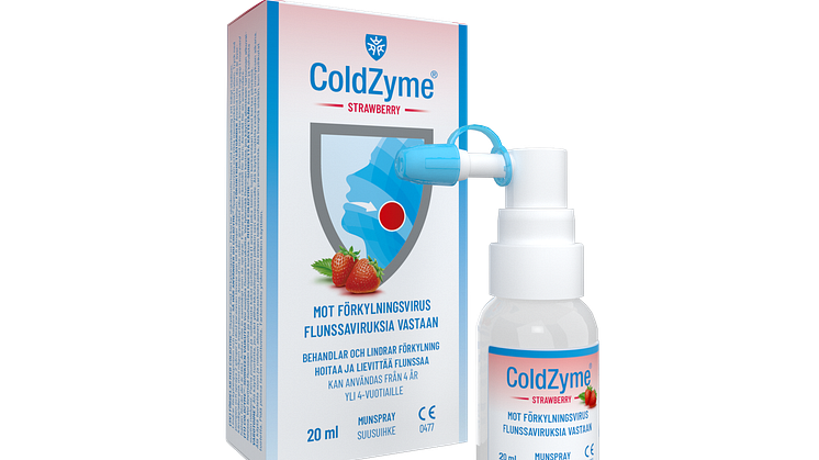 ColdZyme jordgubb 20 ml grupp frilagd