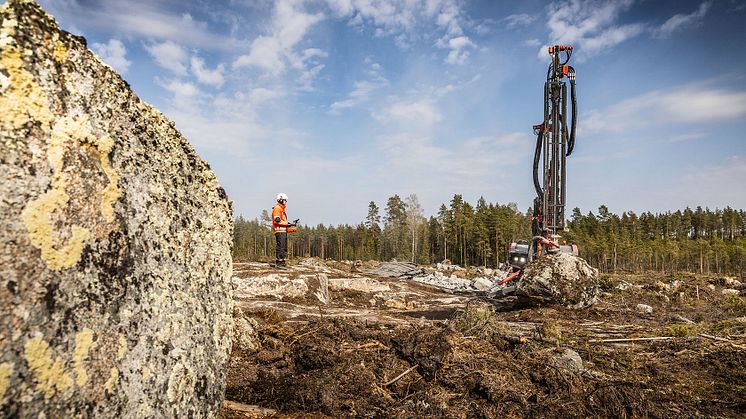 Sandvik konceptrigg för ovanjordsborrning