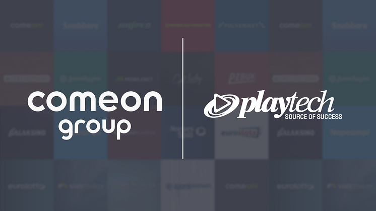 ComeOn Group partners up with Playtech to further strengthen their player experience 
