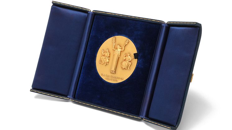 To sjældne guldmedaljer, som den verdenskendte danske fysiker Niels Bohr blev tildelt for sine opdagelser inden for atomfysikken, kommer under hammeren hos Bruun Rasmussen på møntauktionen tirsdag den 2. november.