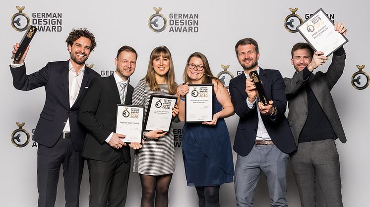 Vid utdelningen av German Design Award 2020 var Hansgrohe Group en av de absoluta topppresterarna med sex designpriser.