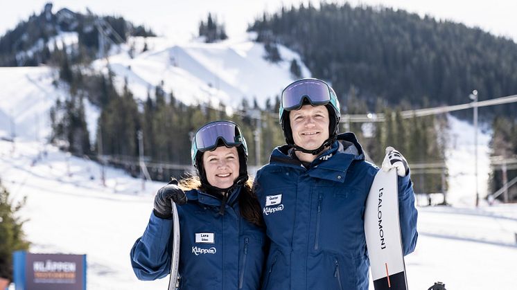 Gustav och Lena Eriksson, Kläppen Ski Resort