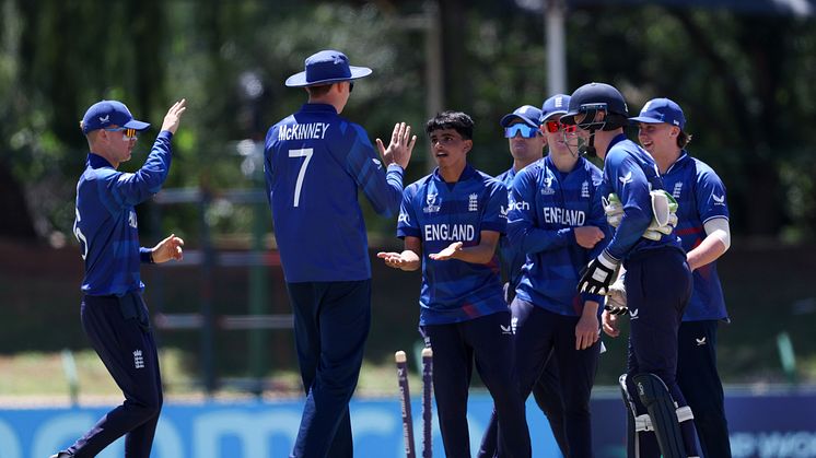 England Men's U19 win world cup opener against Scotland