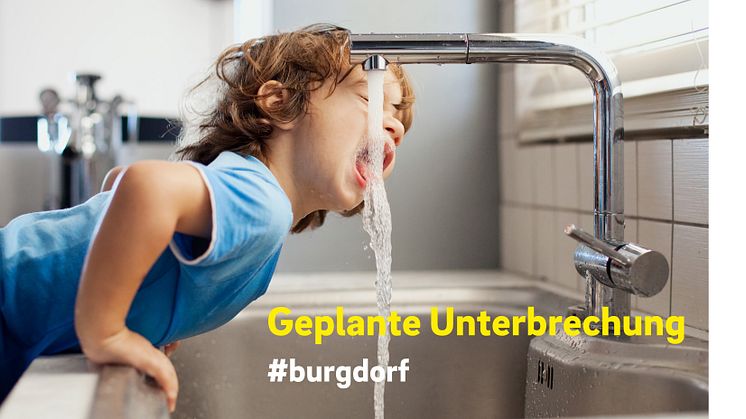 Unterbrechung der Wasserversorgung in Burgdorf