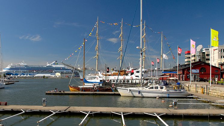 Aida Cara in the Port of Gothenburg