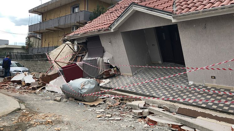 Jordbävningen i Albanien