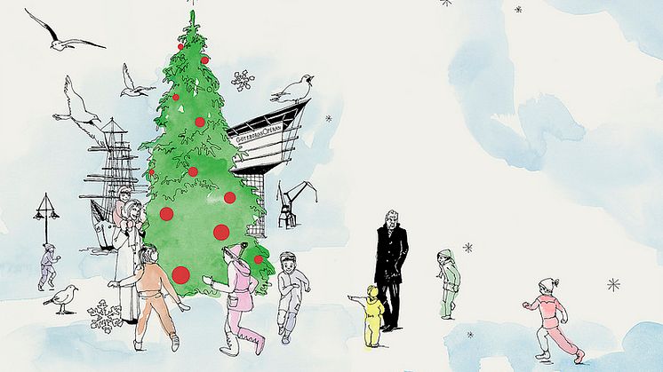 En julsaga med extra allt – Dickens möter Elvis och 39 barn