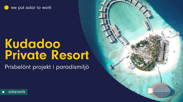 Kudadoo Private Resort ett prisbelönt projekt i paradismiljö