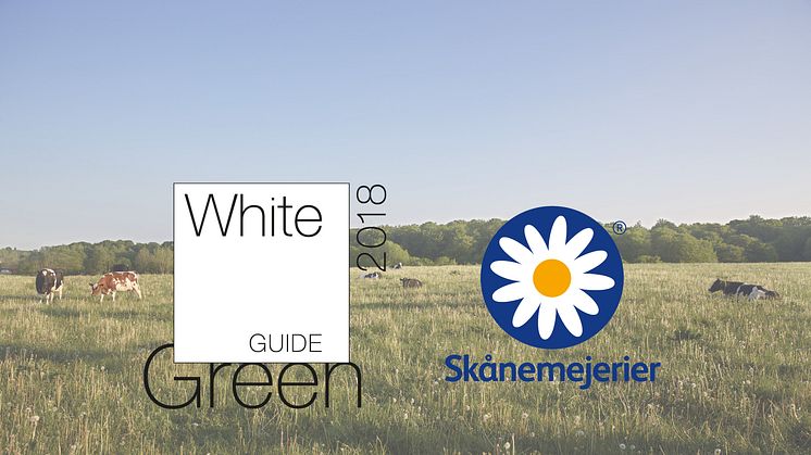 Skånemejerier samarbetar med White Guide Green under 2018.