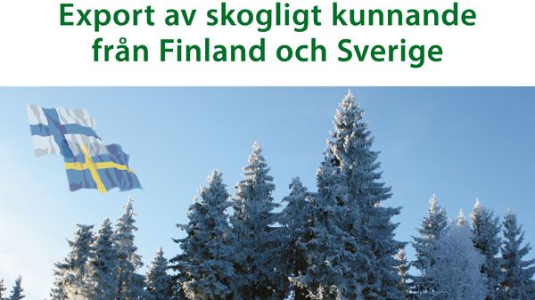 Ny skrift: Export av skogligt kunnande från Finland och Sverige