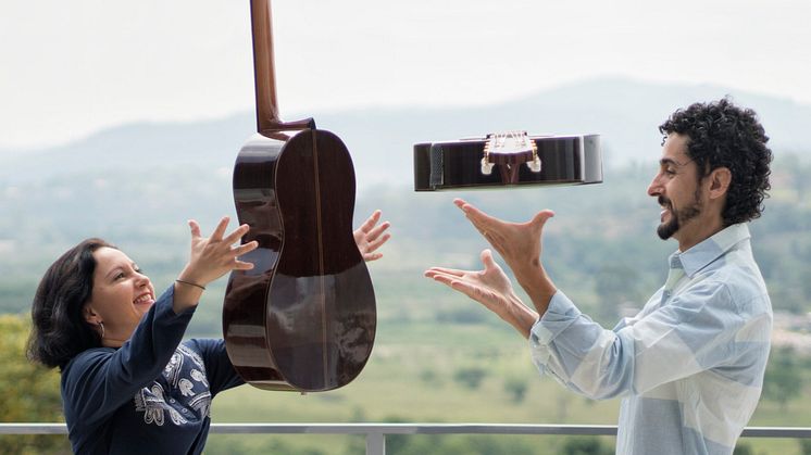 Gävle Symfoniorkester spelar brasiliansk gitarrmusik vid Uppsala Internationella Gitarrfestival och vid Lördagsmatiné i Gävle Konserthus