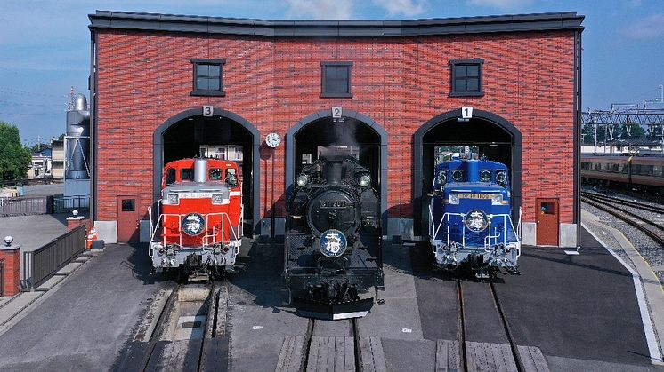 3 SL Taiju Steam Locomotives