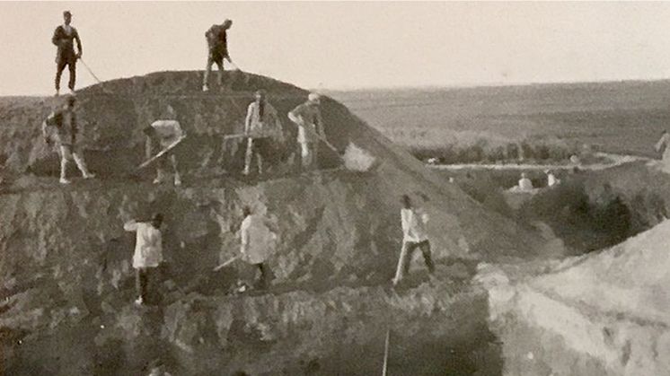 Utgrävningar vid Shah Tepe 1933