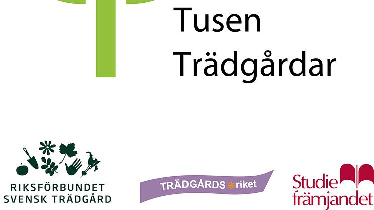 Tusen Trädgårdar 12 augusti 2012 – välkommen till monter A26:21 på Nordiska trädgårdar