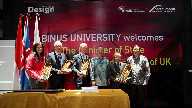 UK Minister welcomes Northumbria’s growing presence in Indonesia