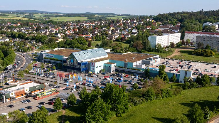 Luftaufnahme Elster Park Plauen