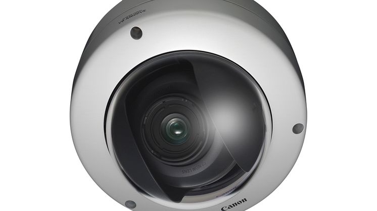 Canon lanserar 1,3 megapixels nätverkskameror och nya inspelningsprogram