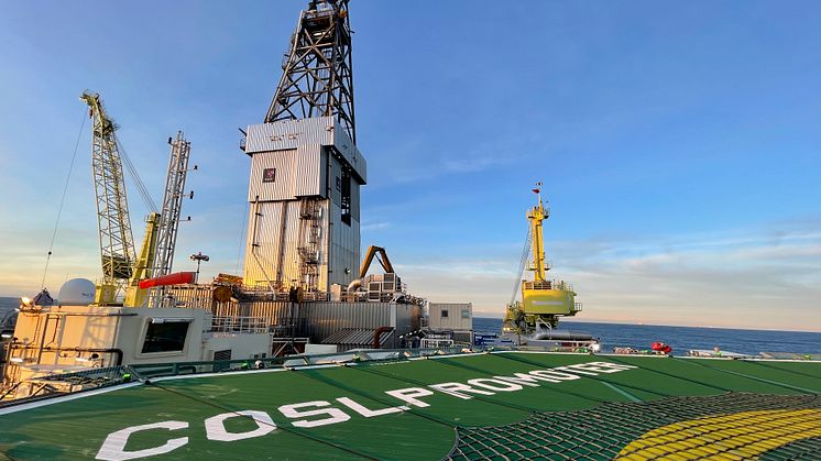 The COSLPromoter rig is pioneering a new sustainable technology collaboration from Kongsberg Maritime and NOV