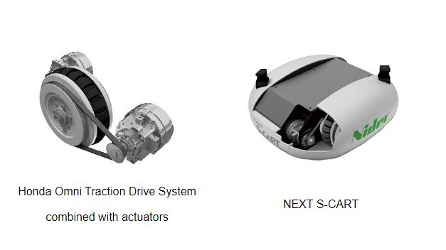 Honda and Nidec-Shimpo Collaborate to Mass-Produce Omni-directional Driving Wheel System