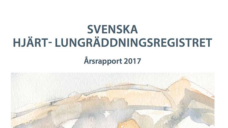 1317 personer räddades till livet efter plötsligt hjärtstopp i Sverige 2016