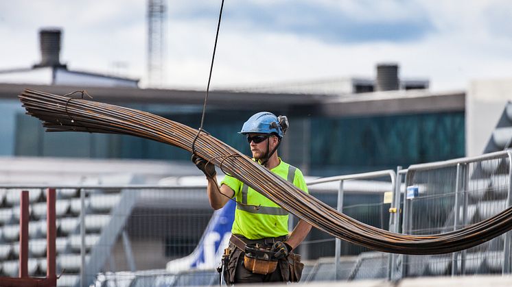 SVEAB Anläggning anlägger för Arlanda Torg