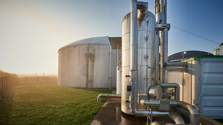 Bild: VNG BALANCE Biogasanlage in Leuben/Oschatz