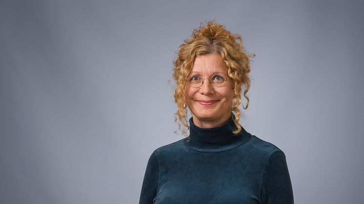   Erika Sturk, doktorand vid Institutionen för språkstudier. Foto: Hans Karlsson, Umu