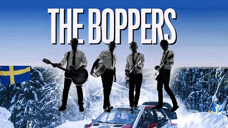 The Boppers spelar på Rally VM i Umeå.