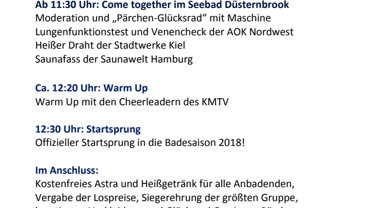 Programm Anbaden 2018