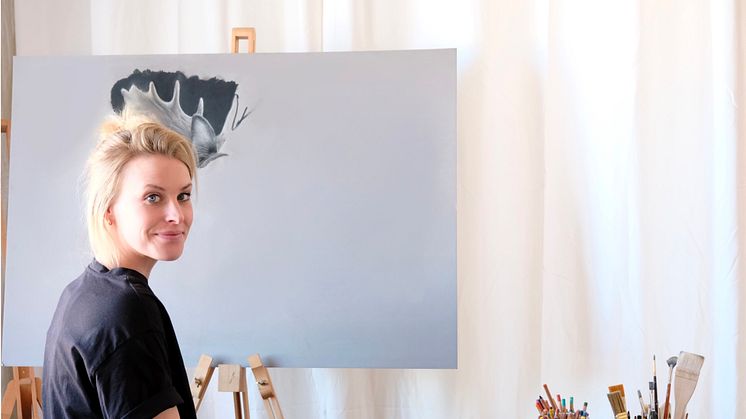 Konstnären Therese Åhlund vinner det internationella konstpriset -  Collectors Vision International Art Award