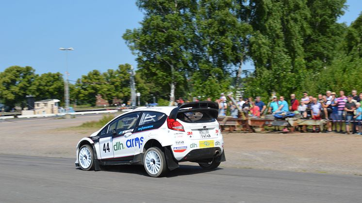 Gustafsson och Andersson segrare i Rally-SM publiksuccé Sommarsprinten