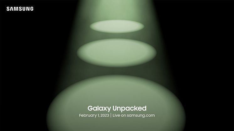 1.Official Invitation_Galaxy Unpacked February 2023