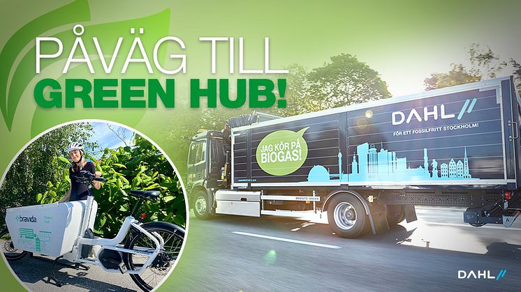 Division Dahl vs inom SGDS Gruppen kör fossilfria leveranser till Bravida GreenHub