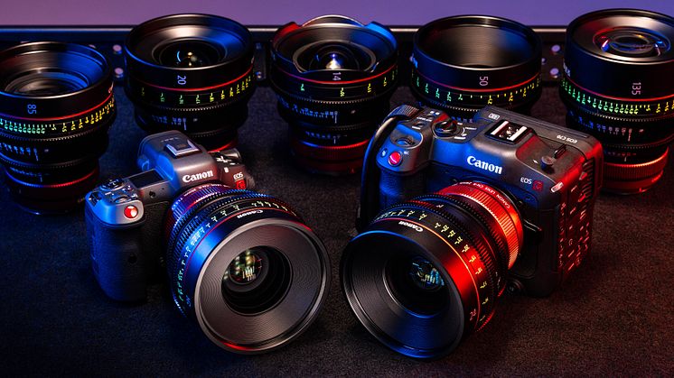 Canon RF mount Cinema Prime lenses