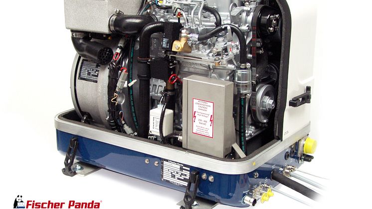 Hi-res image -  Fischer Panda UK - Fischer Panda UK variable speed iSeries Panda PMS 10,000i generator