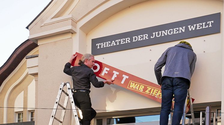 Das LOFFT verlässt die Spielstätte am Lindenauer Markt © Monika Krajka 