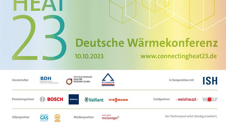 #connectingheat23: Deutsche Wärmekonferenz