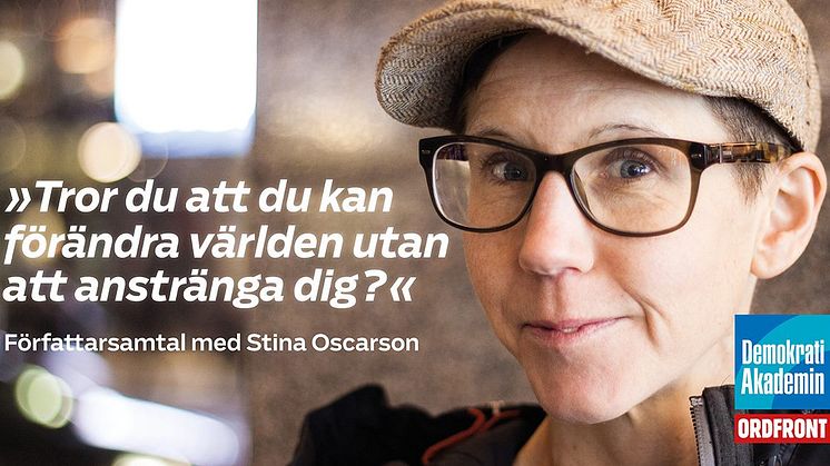Stina Oscarson. Foto: Madeleine Persson