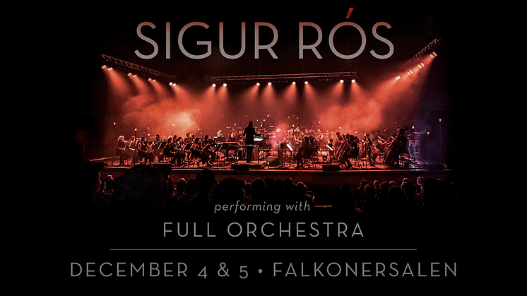 Sigur Rós tager symfoniorkester med til to særlige koncerter i København