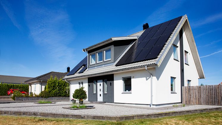 Goda exempel på solceller i Oxie, Malmö