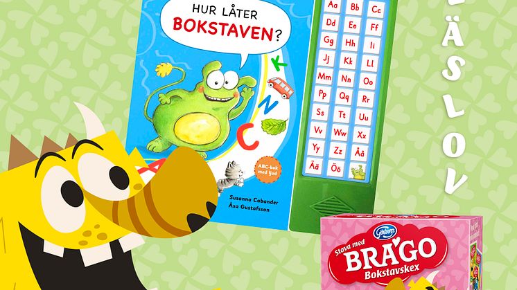  Brago Bokstavskex på lästurné med ABC-bok