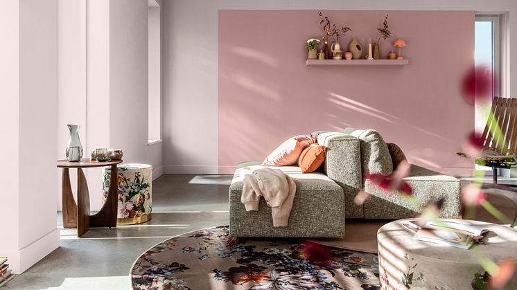 Nordsjö-Colour-Futures-Colour-of-the-Year-2024-A-Warm-Colour-Story -Livingroom