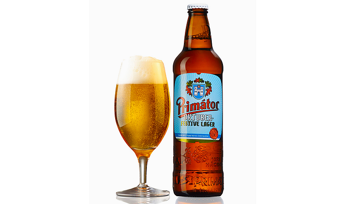 Primátor Oktoberfestive Lager – en höstfavorit tillbaka i butikerna!