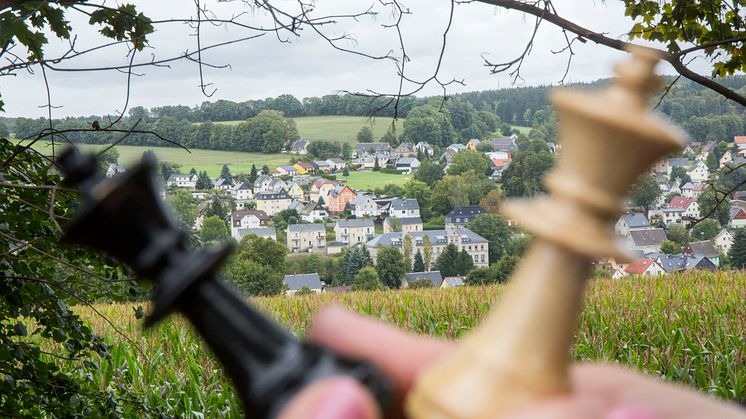 Unterwegs auf dem Schachwanderweg 