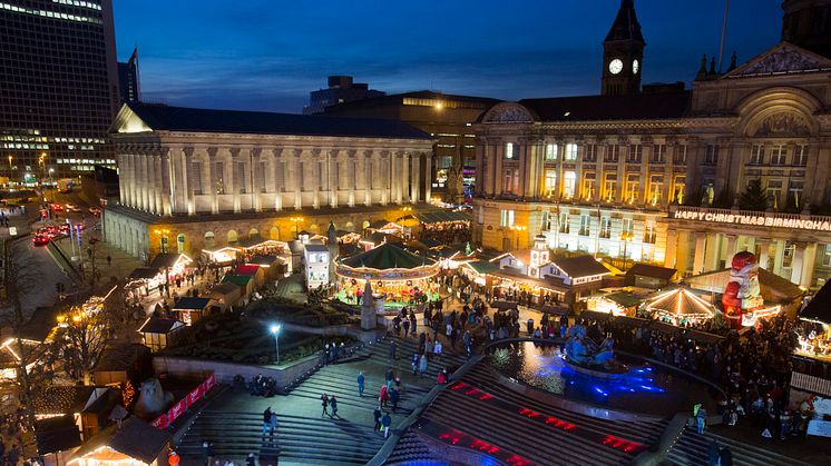 Passengers advised to plan their journeys as Birmingham’s Christmas market signals start of busy festive period
