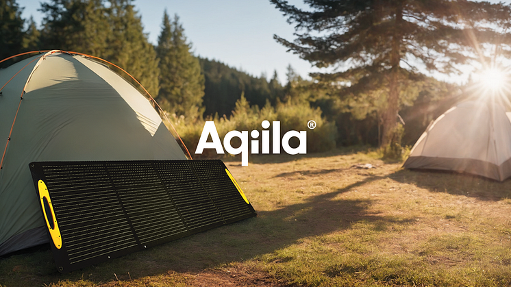 Comfortable on the go with Aqiila solar panles 