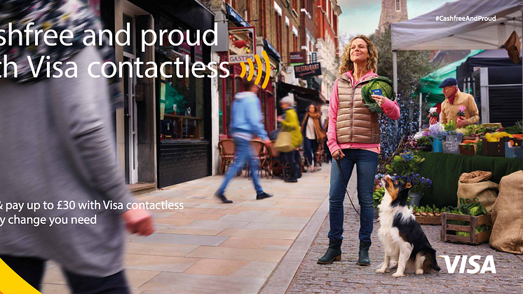 Visa Europe launches “Cashfree and Proud” campaign