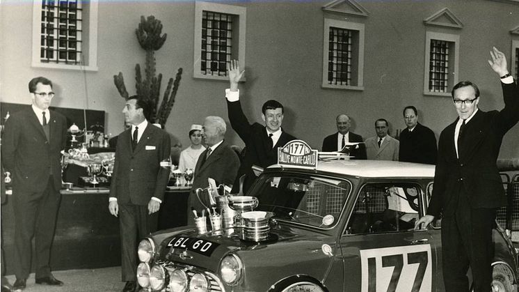 Rauno Aaltonen winner of Rallye Monte-Carlo Historique 1967